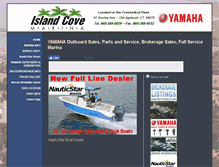 Tablet Screenshot of islandcoveyachtsales.com